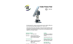 JCE - Model Zone 1 & 2 - Solar Power Pod - Datasheet