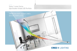 Cree Lighting Stylus Linear Spec Series Brochure