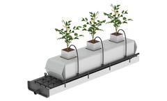 Model HS Premium - Drainage Collection System for Hydroponic Crops