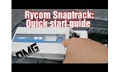 Rycom Snaptrack Quickstart Guide and How to | Utility Locating Tutorial - Video