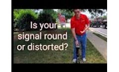 How to Determine If You Have A Round EM Signal When Locating Utilities - Video