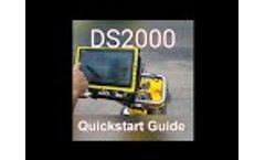 Leica DS2000 Quick Start Guide - Ground Penetrating Radar - Subsurface Utility Locating and Mapping - Video