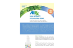 AirxLabs - Model RX 22 - High Intensity Odor Counteractant Spray - Brochure