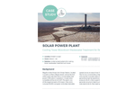 Power plant cooling tower wastewater treatment for reuse 
