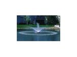 Solar-Powered Floating Fountain