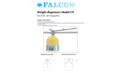 Falcon - Model CP - Weight Dispensers - Brochure