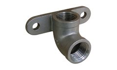 SMB hogflo - Model EBSS90 - 90° Stainless Steel Elbow with Plate