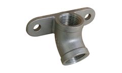 SMB hogflo - Model EBSS60 - 60° Stainless Steel Elbow with Plate