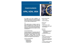 PBS - Model VPH, VOH, VKH - Power industry Burners - Brochure