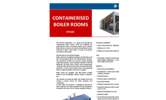 PBS - Containerised Boiler Rooms - KK Steam - Brochure