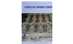 Sinfines - Tubular Shape Worm Thread Tube Conveyor Brochure