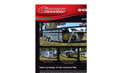 Showstar - Low Profile Livestock Trailers Video