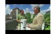 Future Growing Rooftop Tower Garden Farm at the Bell Book and Candle restaurant in Manhattan – Video