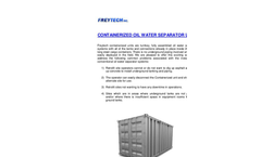 Freytech - Containerized Oil Water Separator - Brochure