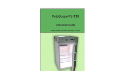 FytoScope - Model FS 360 - Plant Growth Chambers - Brochure