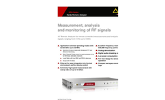 Model NRA-2500 - Low-Cost Spectrum Analyzer Brochure