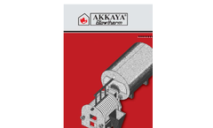 Akkaya - Model HYB - Scotch Type Front Combustion Chamber Steam Boilers Brochure