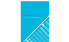 De.mem – Industrial Waste Water Treatment Brochure