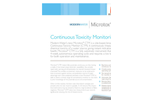 Microtox - Model CTM - Continuous Toxicity Monitor - Brochure