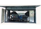 Kintep - Model KSAC - Low Energy Consumption HMI Control Panel Sludge Dryer