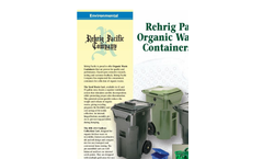 Model 2 Gallon - Food Waste Container Brochure