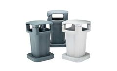 Model 60 Gallon - Waste & Recycling- Public Litter Containers