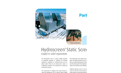 Hydroscreen - Bi Wave Panel Static Screen Brochure