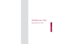 Entropie - Model TT 300 - Hot-Water Tube Boiler - Brochure
