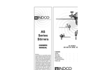 Indco - Model AS15D-S - 1-1/2 HP Air Stirrer & Blade Package with Stand Brochure