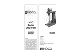 Indco - Model HSD15A - 1-1/2 HP Air Disperser with Tachometer and Benchtop Base Brochure
