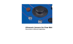 Ultrasonic Flow Sensors for Utilities Management Brochure