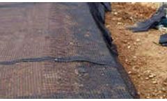 Geogrid for Stabilized Slopes