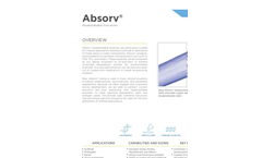 Absorv - Bioabsorbable Extrusions Brochure