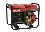 Koop - Model KDF2500X/XE - Open Frame Diesel Generator
