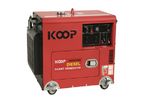Koop - Model KDF6700Q(-3) - Low Noise Diesel Generator
