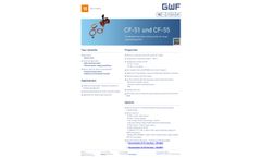 GWF - Model CF-51 und CF-55 - Combined Heat and Cooling Meter for Large Measuring Points - Brochure