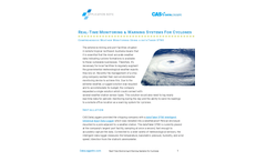 Real-Time Monitoring & Warning Systems for Cyclones - Application Note