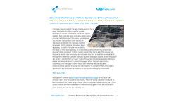 Condition Monitoring of a Mining Quarry for Optimal Production - Application Note