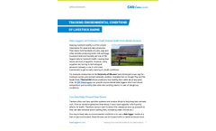 Tracking Environmental Conditions of Livestock Barns - Application Note