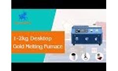 Mini Desktop Gold Melting Machine For Silver/Gold Smelting, Speedy Smelting Within 2min - SuperbMelt Video