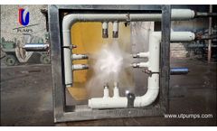 Descaling Header Testing by UT Pumps & Systems Pvt Ltd - Video