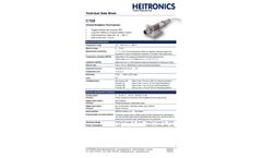 Heitronics - Model CT09 Series - Small Compact Infrared Radiation Thermometer (Pyrometer)- Brochure