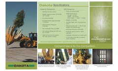Dakota - Model 90 - Loader Mounted Tree Transplanters Brochure
