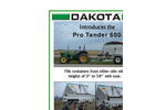 Dakota - Model 600 Pro - Turf Tender Brochure