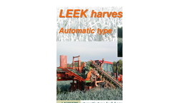 Lauwers - Model Poireau-Matic - Leek Harvester - Brochure