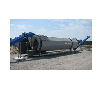 Brome Compost - In-vessel Rotating Drum Industrial Composter