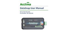 Acclima - Model ACC-SEN-SDI - TDT Soil Water Content Sensor (SDI-12) - Datasheet