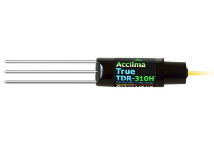 Acclima - Model True TDR-310H - Soil Water Temperature BEC Sensor with Rounded form Factor