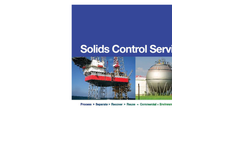 Solids Control Services (SCS) Company Profile Brochure