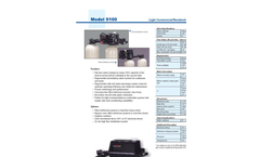 Fleck - Model 9100 SXT - Twin-Alternating Metered Water Softener Brochure